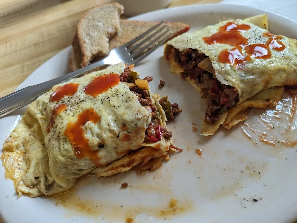 Chop Cheese Omelette